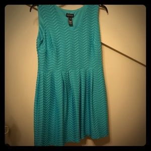 Teal Petite skater dress size 14p